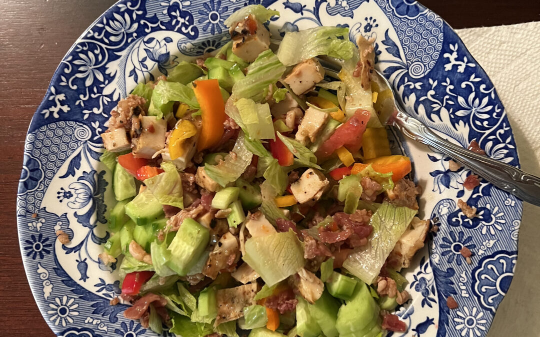 Monday Salad – no Ritz